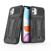 War Chariot Series Armor All-inclusive Shockproof PC + TPU Protective Case with Invisible Holder